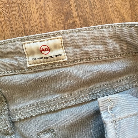 Ag Adriano Goldschmied Gray Straight Leg Jeans - Picture 4 of 6